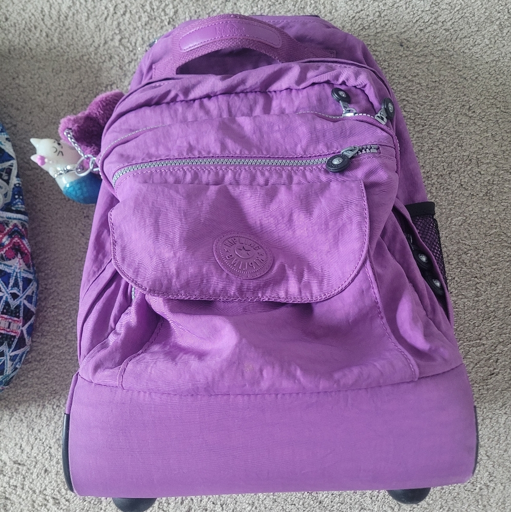 Kipling roller backpack